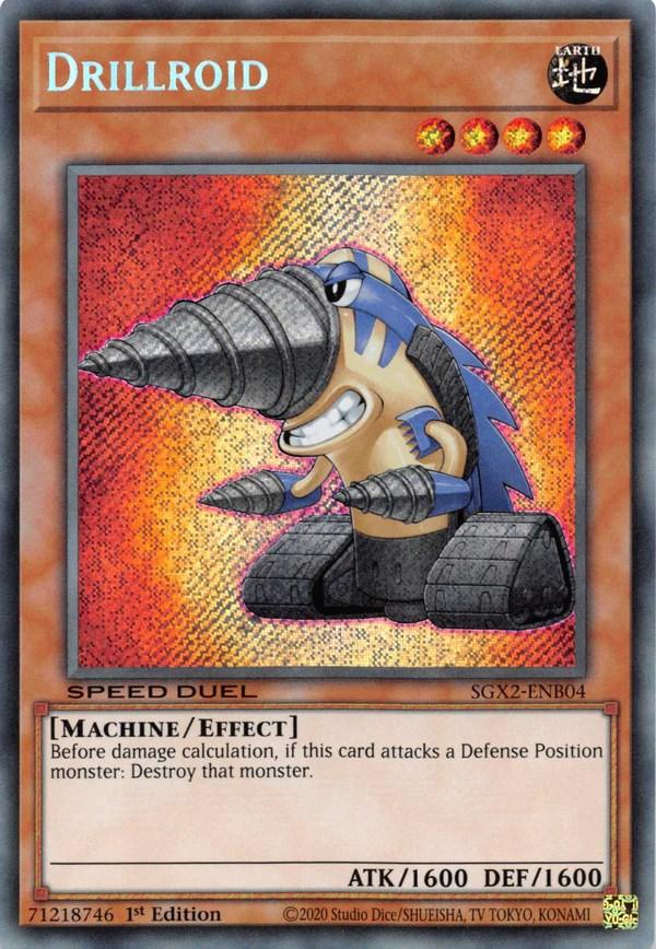 Drillroid [SGX2-ENB04] Secret Rare - Josh's Cards