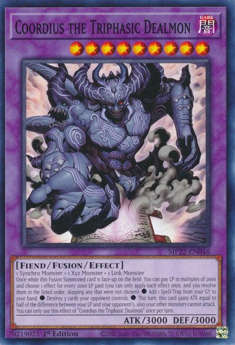 Coordius the Triphasic Dealmon [MP22-EN046] Common - Josh's Cards