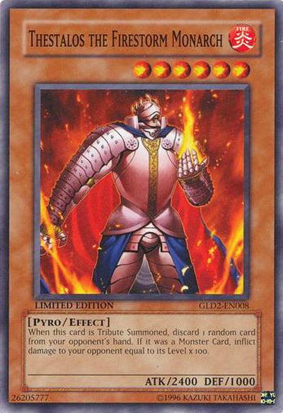 Thestalos the Firestorm Monarch [GLD2-EN008] Common - Josh's Cards