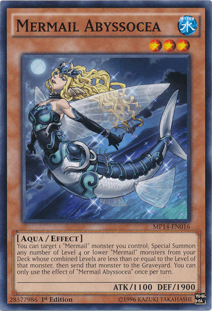 Mermail Abyssocea [MP14-EN016] Common - Josh's Cards