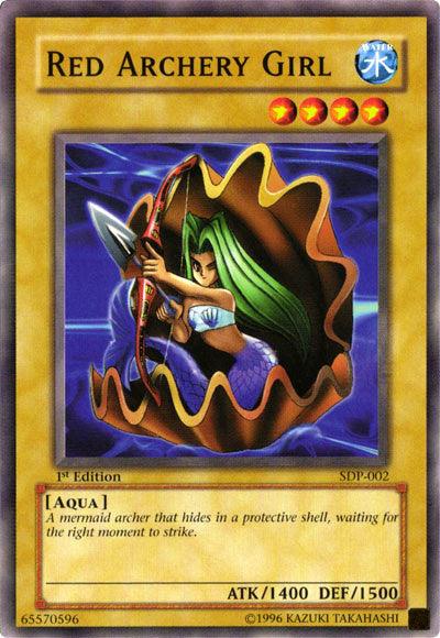 Red Archery Girl [SDP-002] Common - Josh's Cards