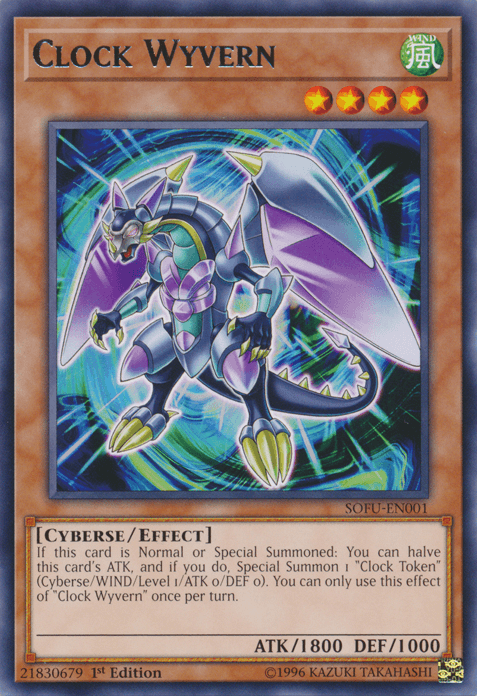 Clock Wyvern [SOFU-EN001] Rare - Josh's Cards