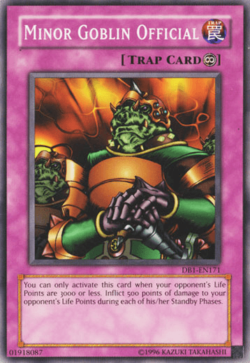 Minor Goblin Official [DB1-EN171] Common - Josh's Cards