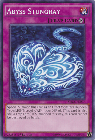 Abyss Stungray [CROS-EN077] Common - Josh's Cards