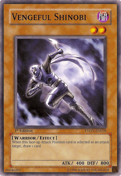 Vengeful Shinobi [PTDN-EN028] Common - Josh's Cards