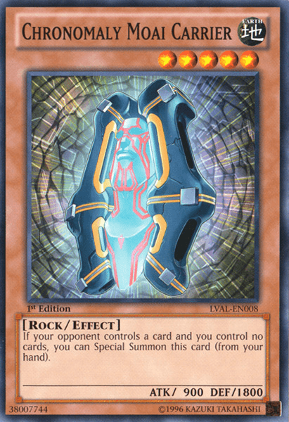 Chronomaly Moai Carrier [LVAL-EN008] Common - Josh's Cards