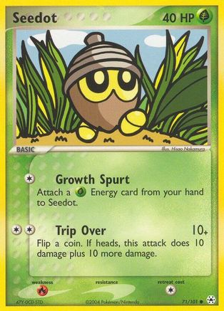 Seedot 071/101 - Hidden Legends Reverse Holofoil