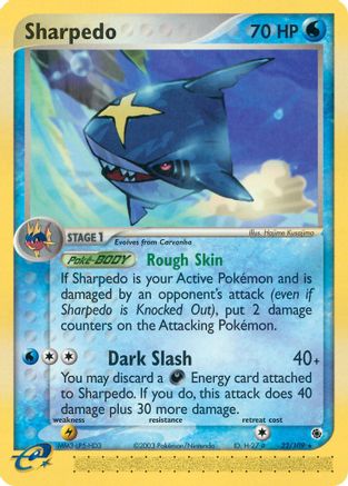 Sharpedo 022/109 - Ruby and Sapphire