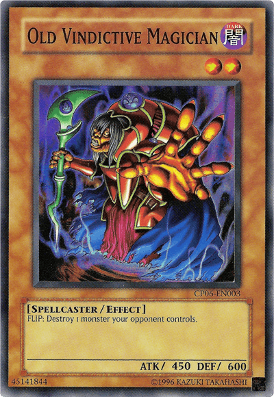 Old Vindictive Magician [CP06-EN003] Super Rare - Josh's Cards