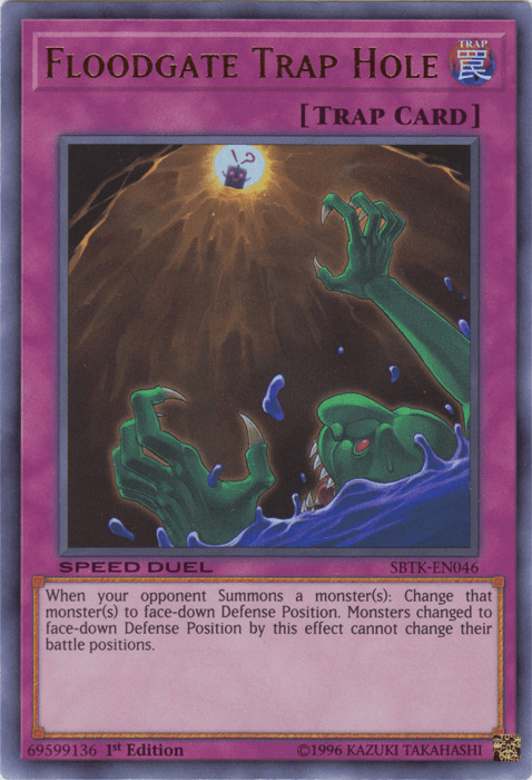 Floodgate Trap Hole [SBTK-EN046] Ultra Rare - Josh's Cards