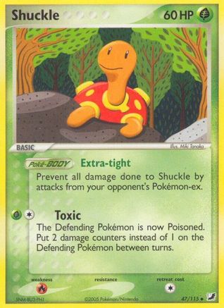 Shuckle 047 - Unseen Forces - Reverse Holofoil