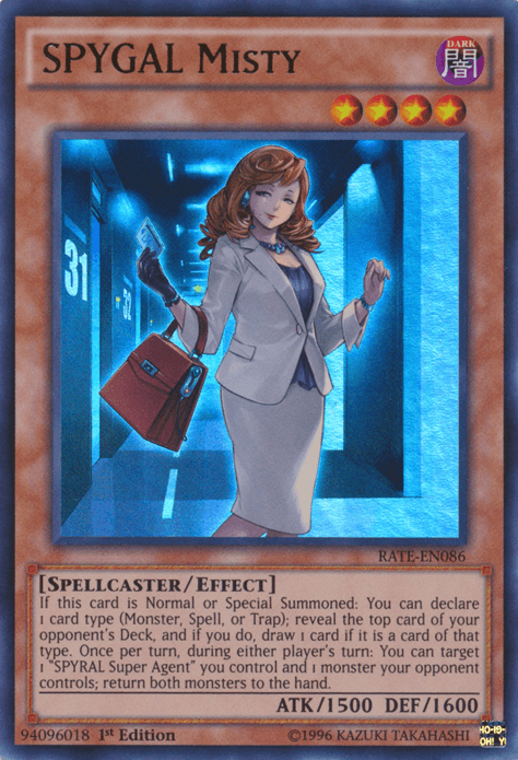 SPYGAL Misty [RATE-EN086] Ultra Rare - Josh's Cards