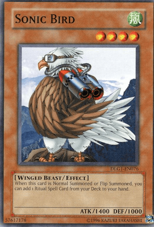 Sonic Bird [DLG1-EN076] Common - Josh's Cards