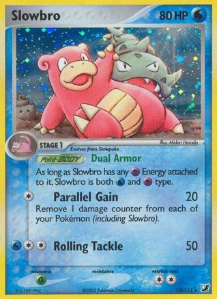 Slowbro 013/115 - Unseen Forces Reverse Holofoil