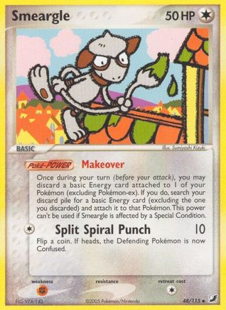 Smeargle 048/115 - Unseen Forces Reverse Holofoil