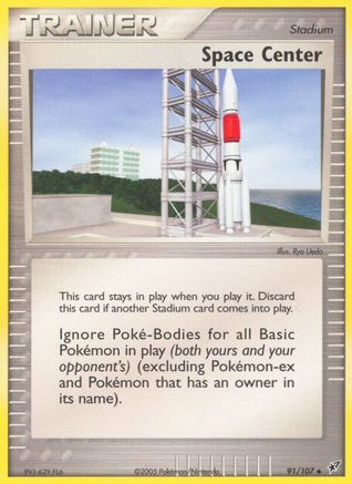 Space Center 091 - Deoxys - Reverse Holofoil
