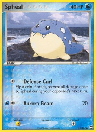 Spheal 065/108 - Power Keepers Reverse Holofoil