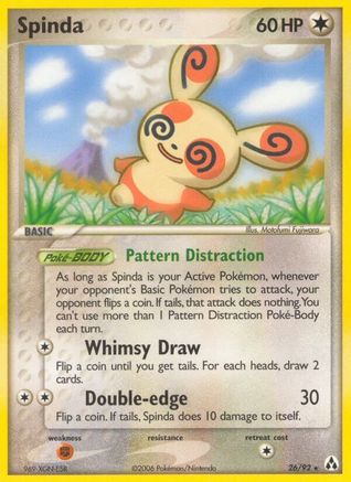 Spinda 026/92 - Legend Maker Reverse Holofoil