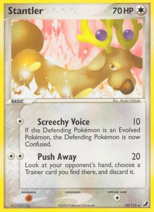 Stantler 032/115 - Unseen Forces - Reverse Holofoil