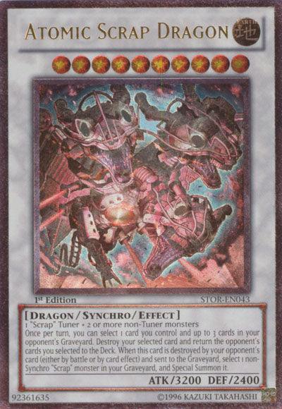 Atomic Scrap Dragon [STOR-EN043] Ultimate Rare - Josh's Cards