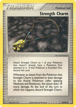 Strength Charm 074/95 - Team Magma vs Team Aqua Reverse Holofoil