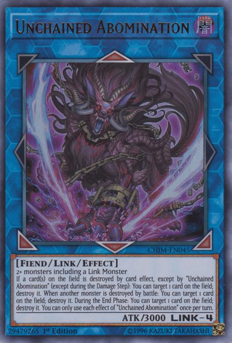 Unchained Abomination [CHIM-EN045] Ultra Rare - Josh's Cards