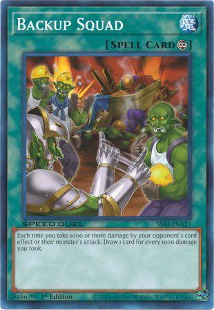 Backup Squad [SS04-ENA27] Common - Josh's Cards