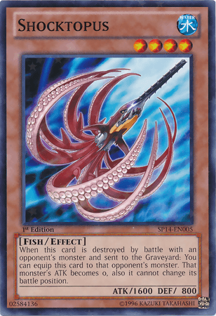 Shocktopus [SP14-EN005] Starfoil Rare - Josh's Cards