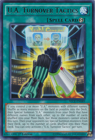 U.A. Turnover Tactics [SECE-EN089] Rare - Josh's Cards