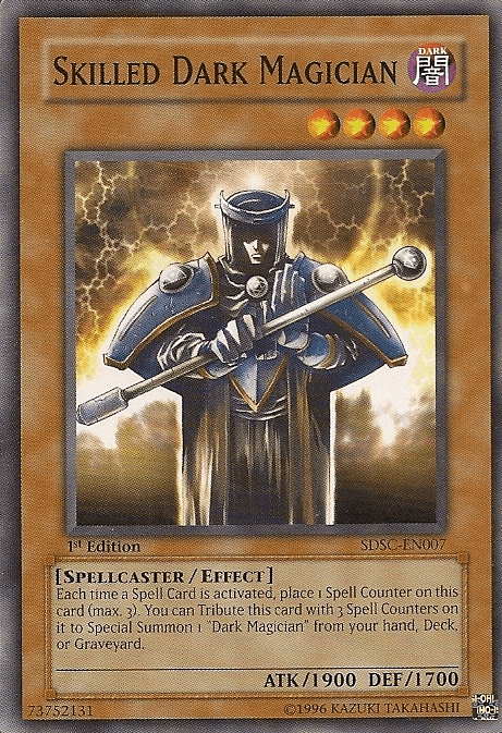 Skilled Dark Magician [SDSC-EN007] Common - Josh's Cards