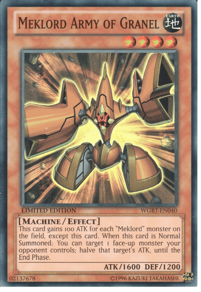 Meklord Army of Granel [WGRT-EN040] Super Rare - Josh's Cards
