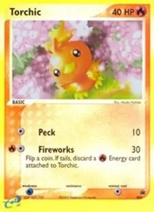 Pokemon: Torchic E-League Promo 008 - Near Mint