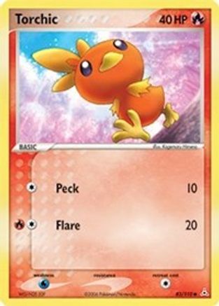 Torchic 083/110 - Holon Phantoms Reverse Holofoil