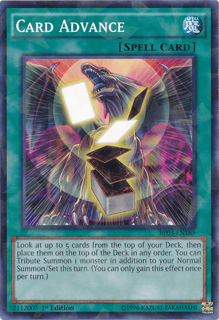 Card Advance [BP03-EN185] Shatterfoil Rare - Josh's Cards