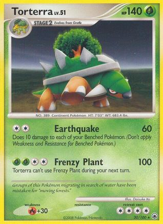 Torterra 030/100 - Majestic Dawn
