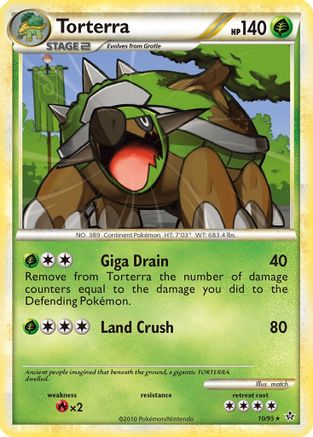 Torterra 010/95 - Unleashed Reverse Holofoil