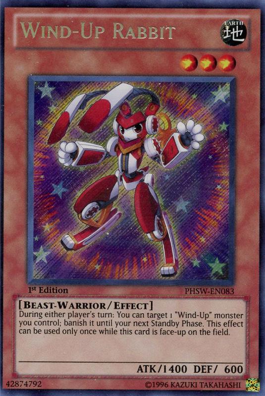 Wind-Up Rabbit [PHSW-EN083] Secret Rare - Josh's Cards