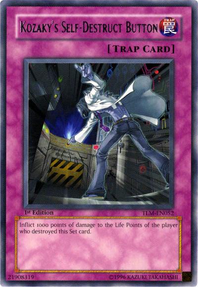 Kozaky's Self-Destruct Button [TLM-EN052] Rare - Josh's Cards