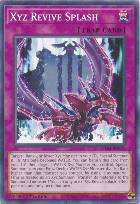 Xyz Revive Splash [ETCO-EN075] Common - Josh's Cards