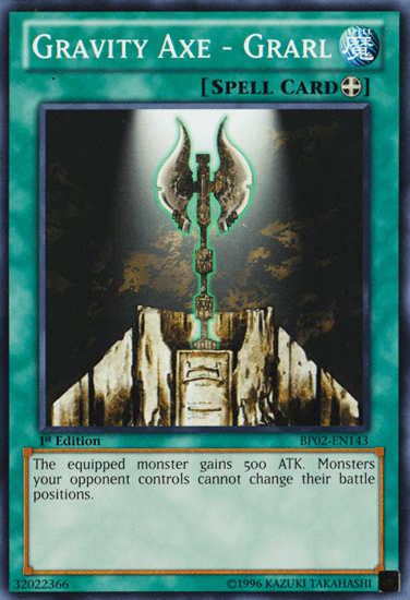 Gravity Axe - Grarl [BP02-EN143] Mosaic Rare - Josh's Cards