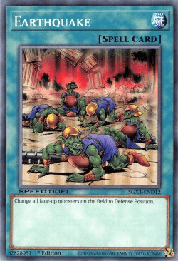 Earthquake [SGX1-END12] Common - Josh's Cards