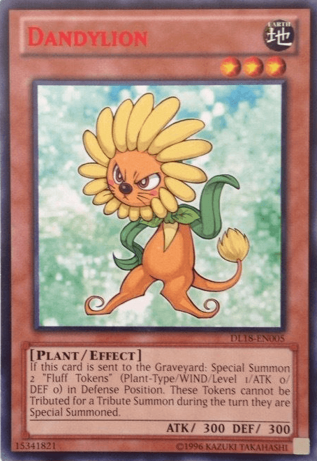 Dandylion (Red) [DL18-EN005] Rare - Josh's Cards
