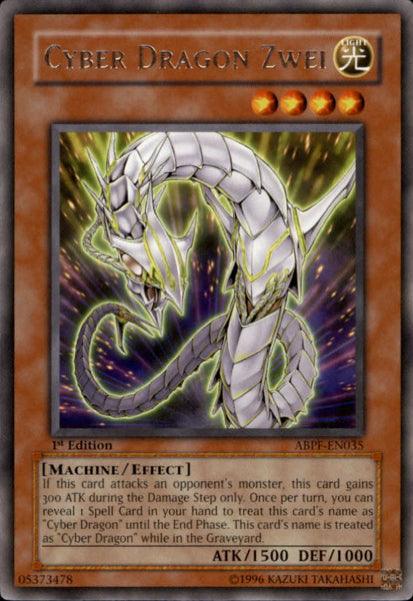 Cyber Dragon Zwei [ABPF-EN035] Rare - Josh's Cards