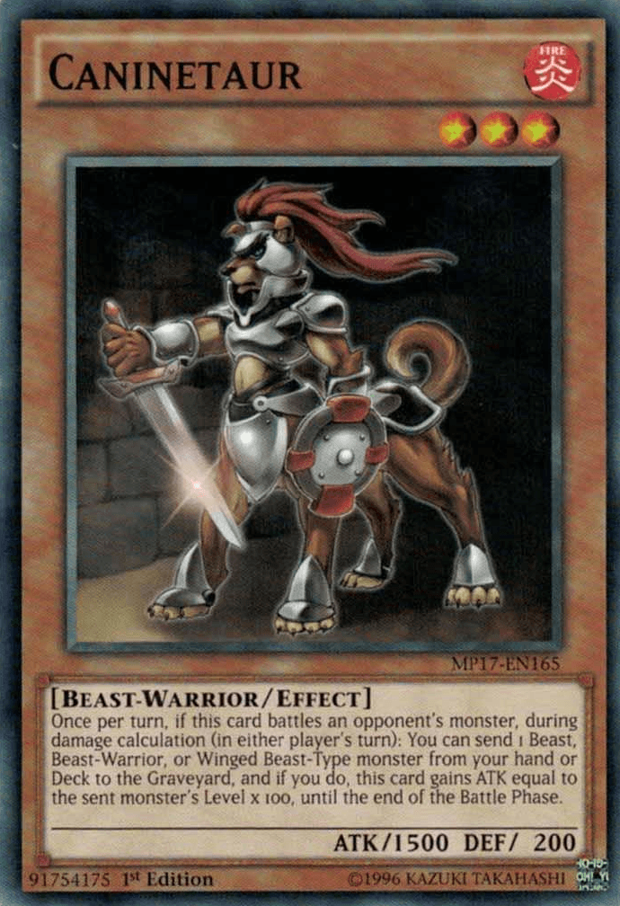 Caninetaur [MP17-EN165] Common - Josh's Cards
