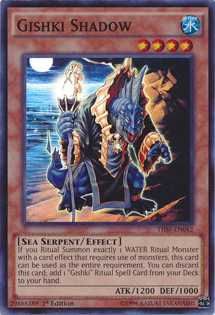 Gishki Shadow [THSF-EN042] Super Rare - Josh's Cards