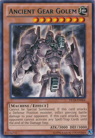 Ancient Gear Golem (Green) [DL18-EN004] Rare - Josh's Cards