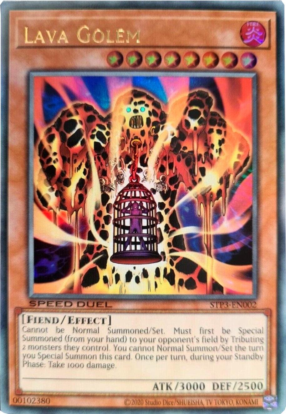 Lava Golem [STP3-EN002] Ultra Rare - Josh's Cards