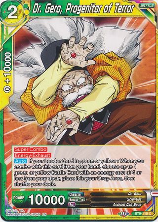 Dr. Gero, Progenitor of Terror (BT9-115) [Universal Onslaught] Parallel Foil