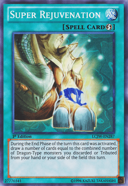 Super Rejuvenation [LCJW-EN287] Super Rare - Josh's Cards