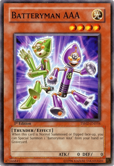 Batteryman AAA [TSHD-EN034] Common - Josh's Cards